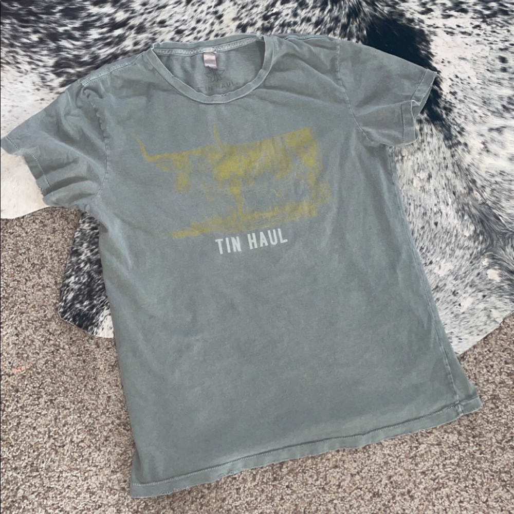 Distressed Western Graphic Tee